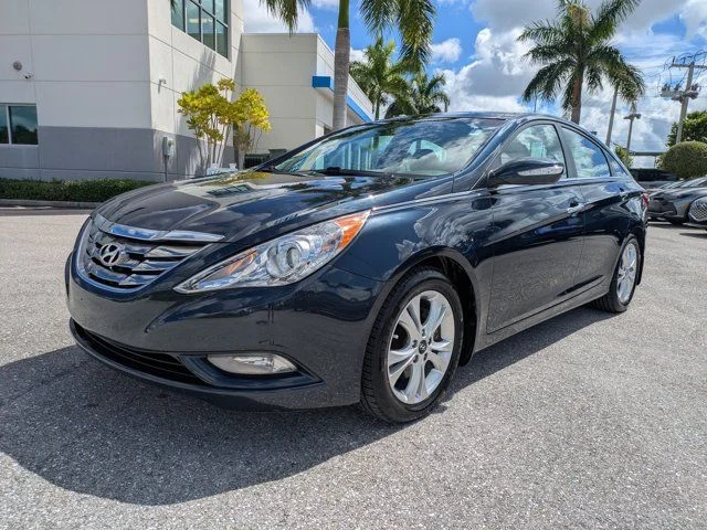 Used 2013 Pacific Blue Hyundai Limited image 1