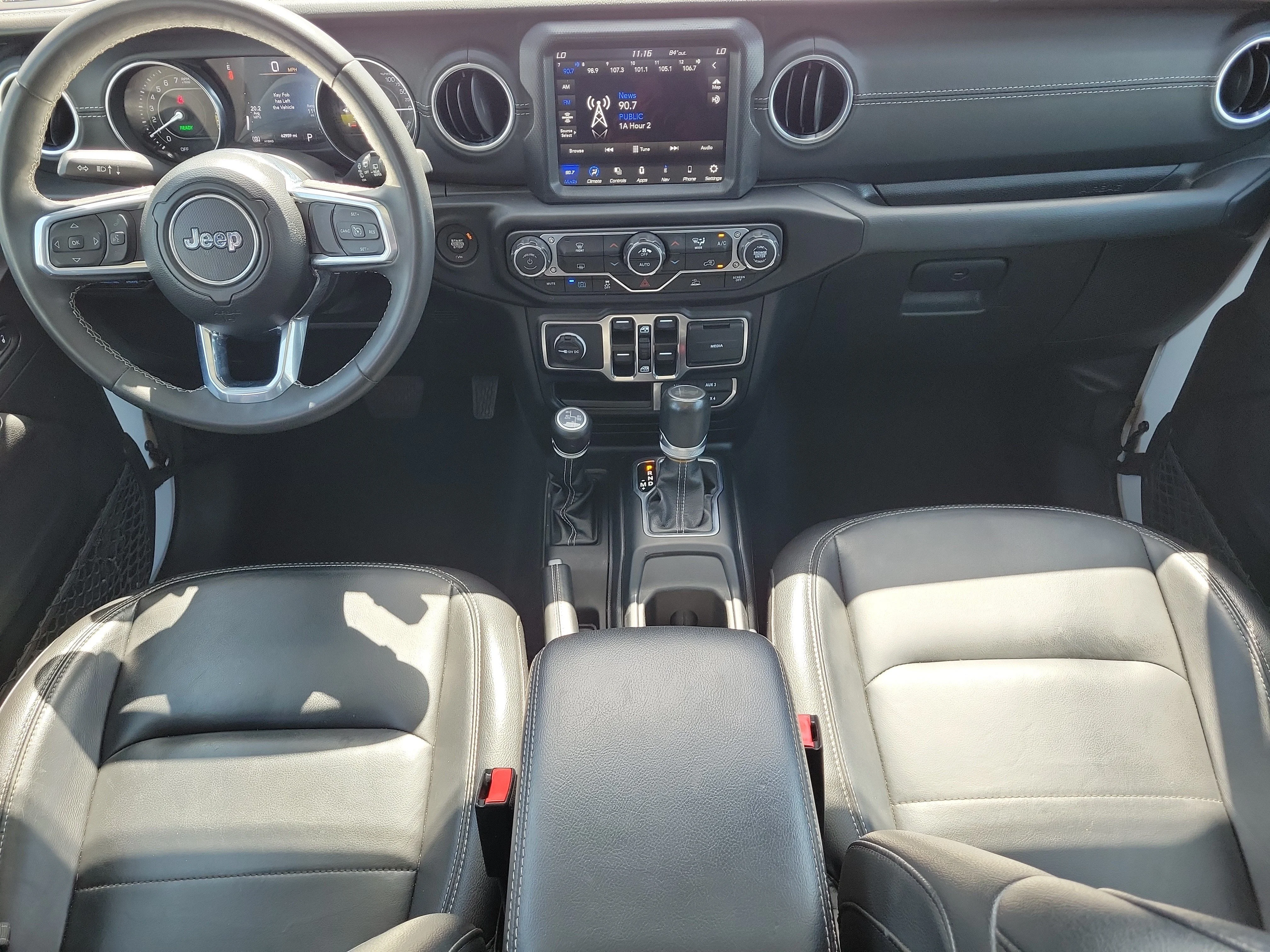 Used 2023 Bright White Clearcoat Jeep Sahara image 17