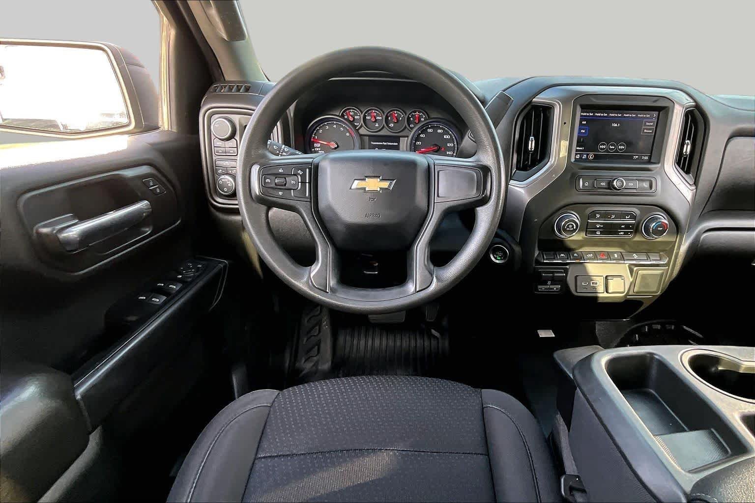 Used 2023 Sterling Gray Metallic Chevrolet Work Truck image 6