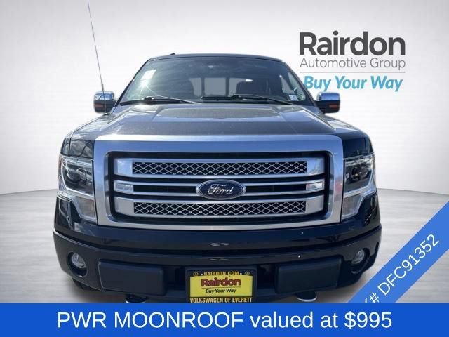 Used 2013 Tuxedo Black Metallic Ford Platinum image 2