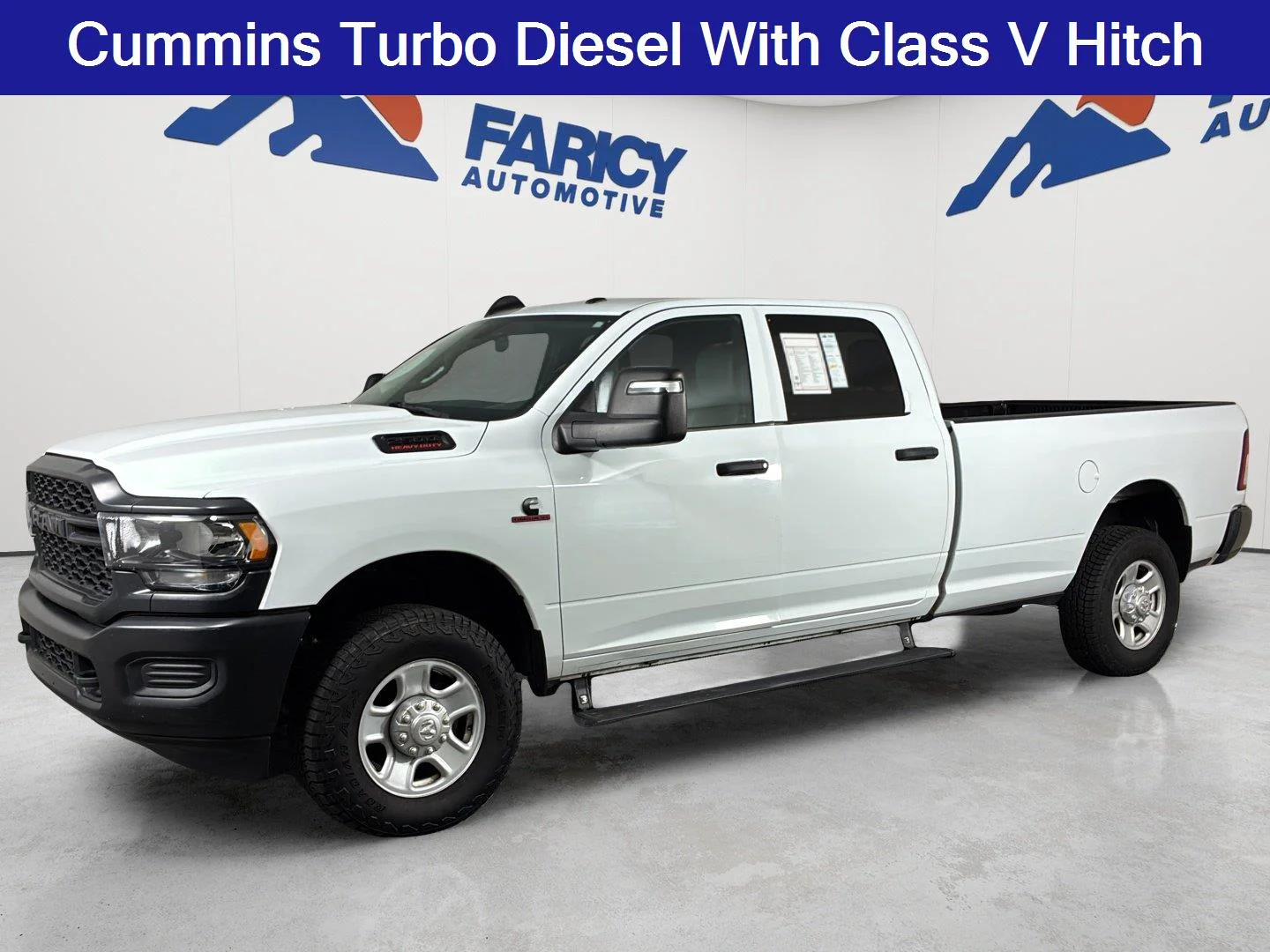 Used 2024 Bright White Clearcoat Ram Tradesman image 1