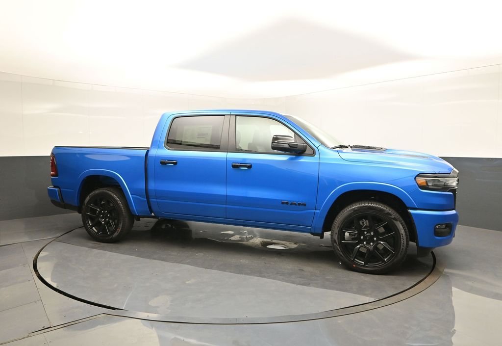 New 2026 Hydro Blue Pearl-Coat Exterior Paint RAM Laramie image 17