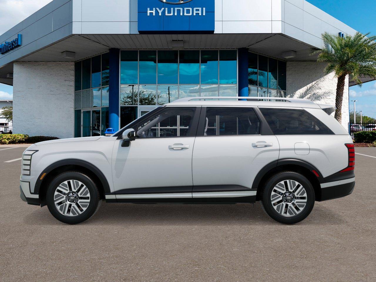New 2027 Creamy White Pearl Hyundai Blue SEL Premium 7P image 3