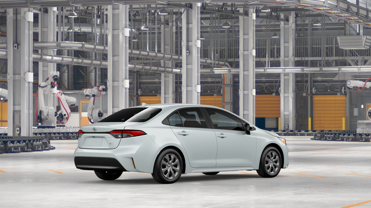 New 2026 Wind Chill Pearl Toyota Hybrid LE image 10