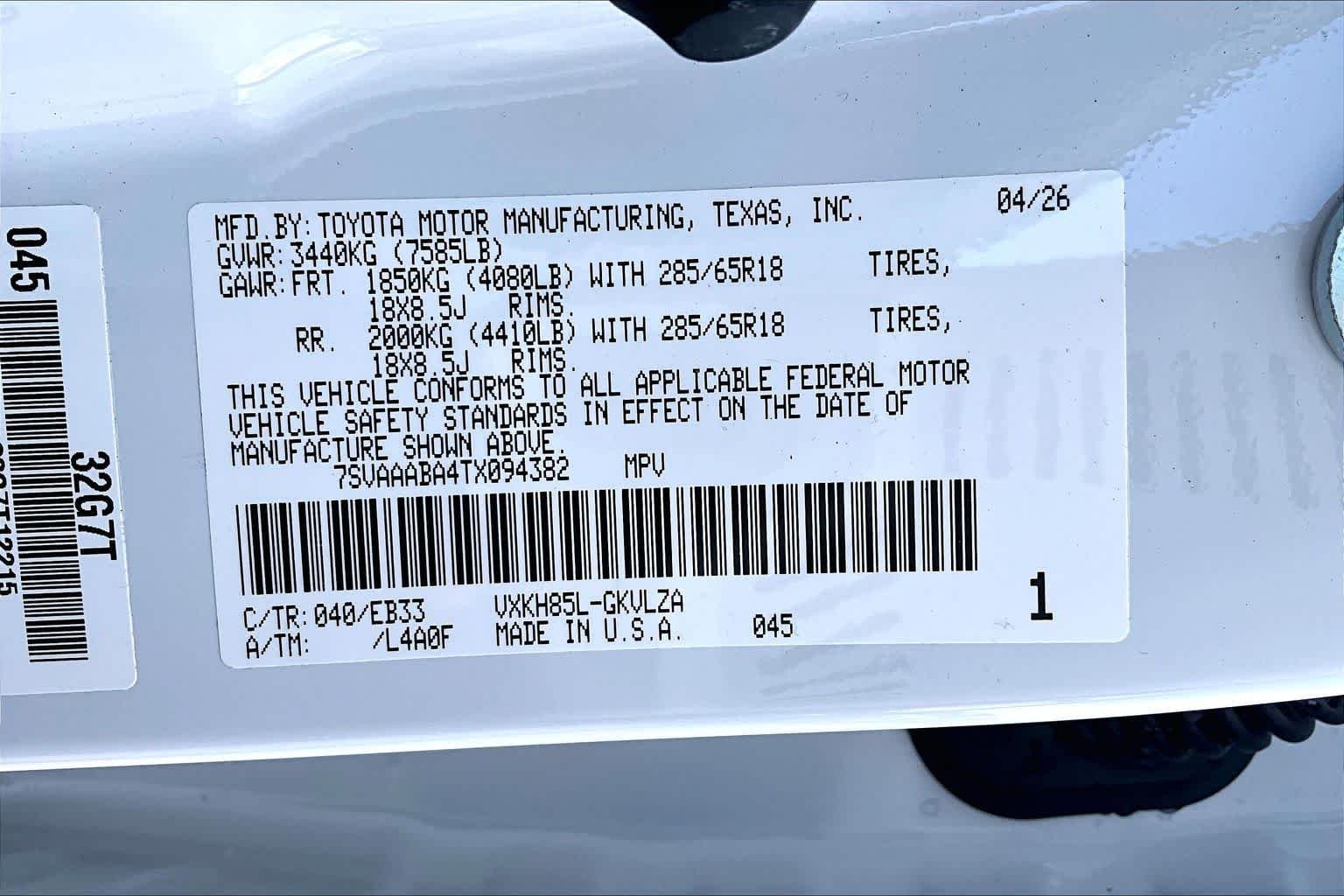 Used 2026 Ice Cap Toyota TRD Pro image 37