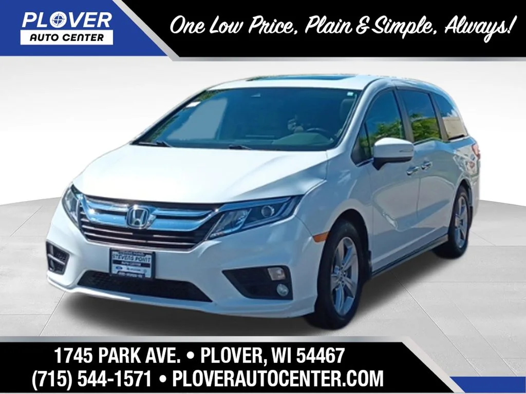 Used 2020 Platinum White Pearl Honda EX-L image 1