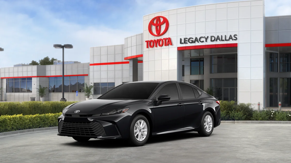 New 2026 Midnight Black Metallic Toyota LE image 9