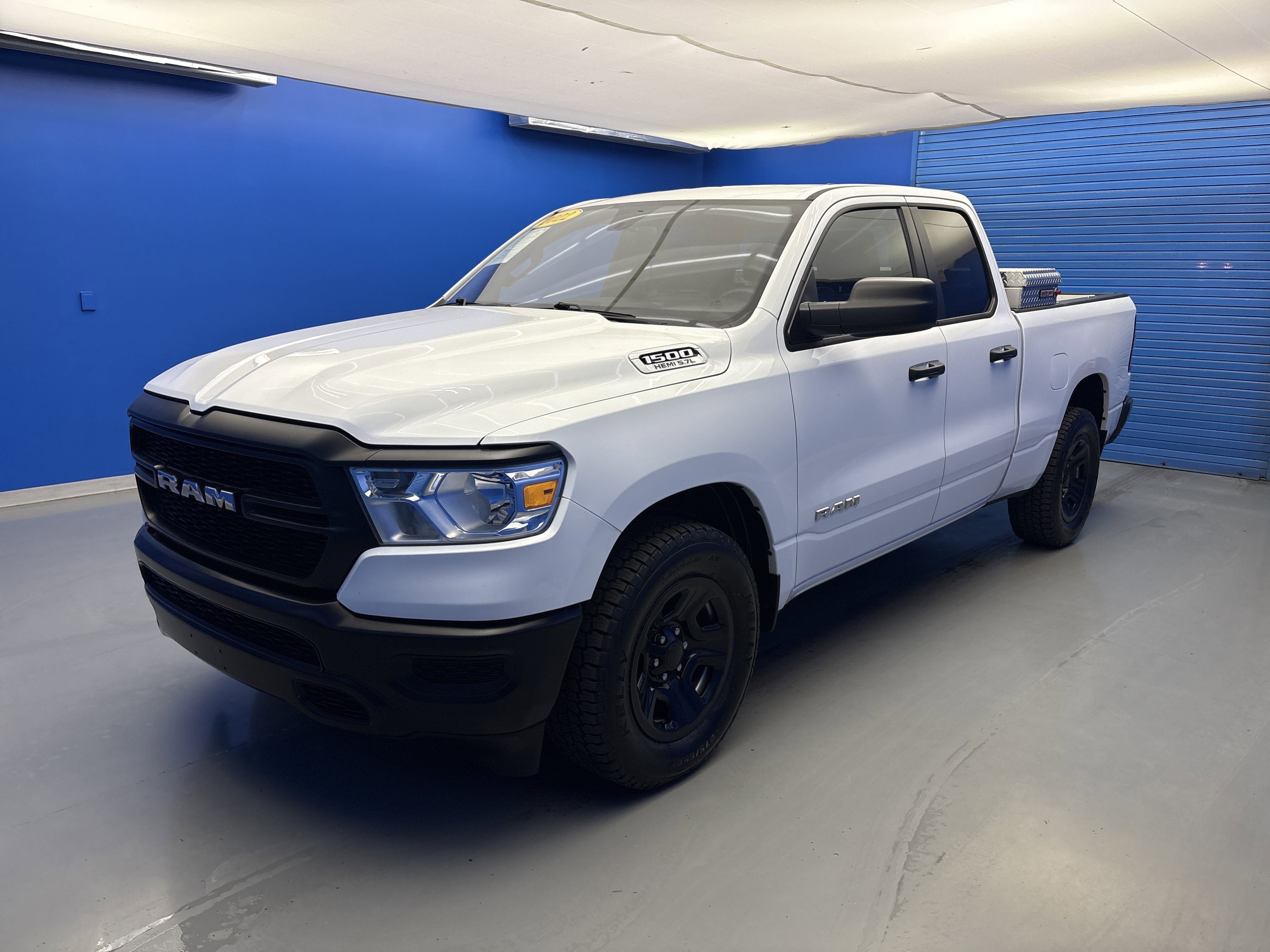 Used 2022 Bright White Clearcoat Ram Tradesman image 4