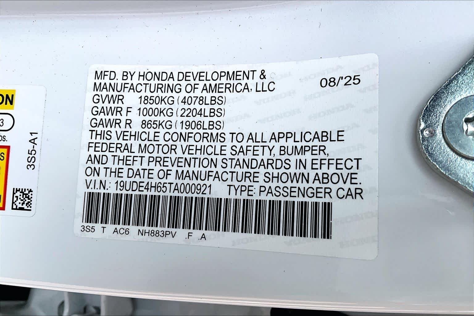 Used 2026 Platinum White Pearl Acura FWD A-Spec with Technology image 34