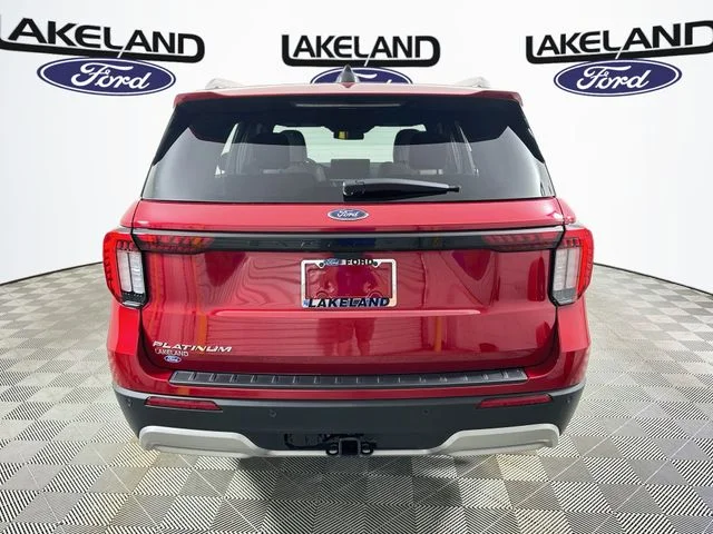 New 2026 Red Ford Platinum image 4