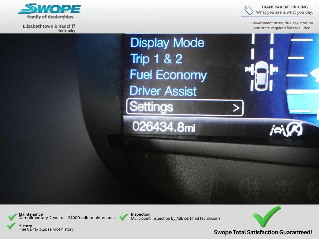 Certified Used 2023 Atlas Blue Ford SEL image 24