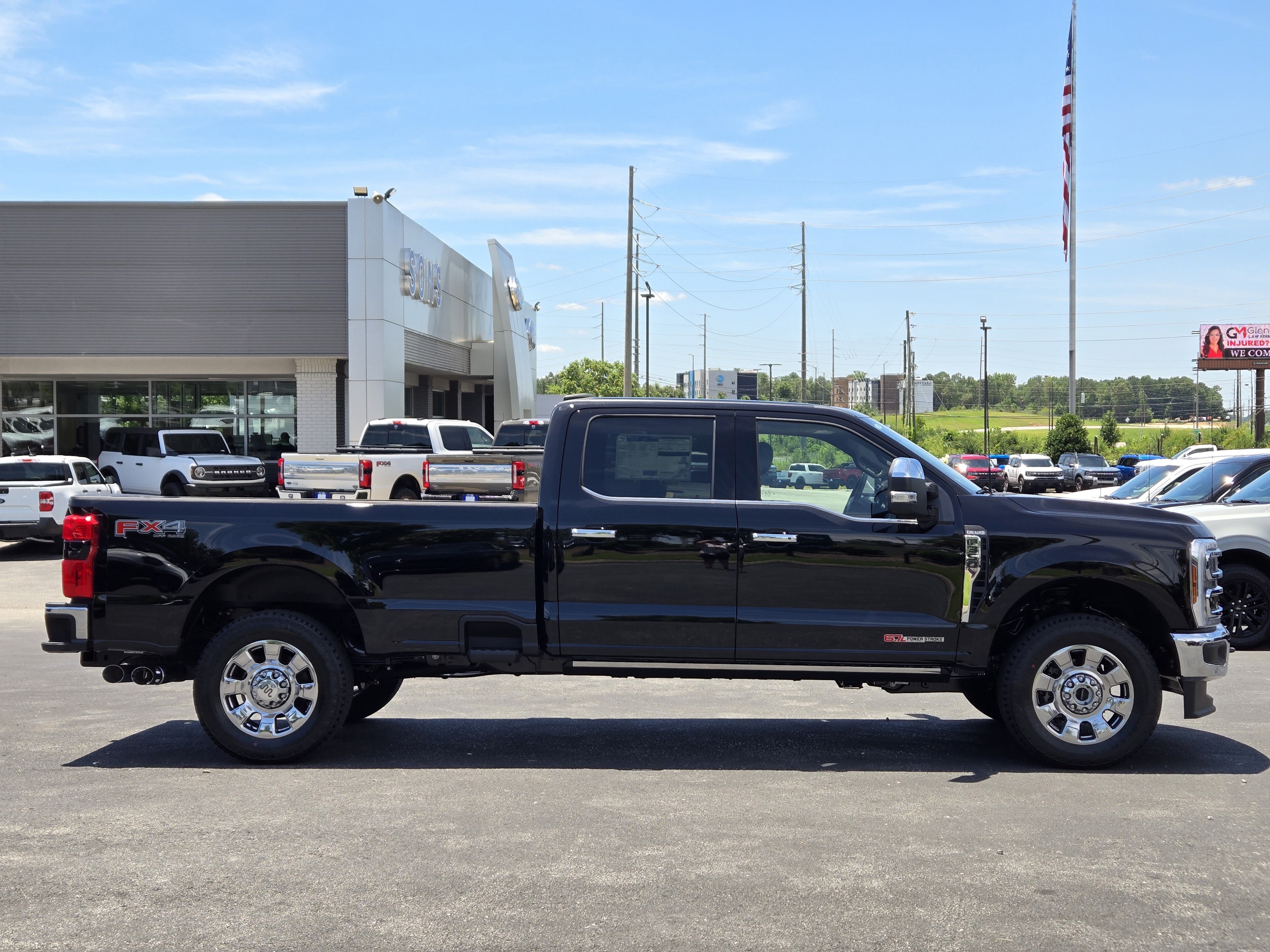 New 2026 Agate Black Metallic FORD F-350® King Ranch® image 8
