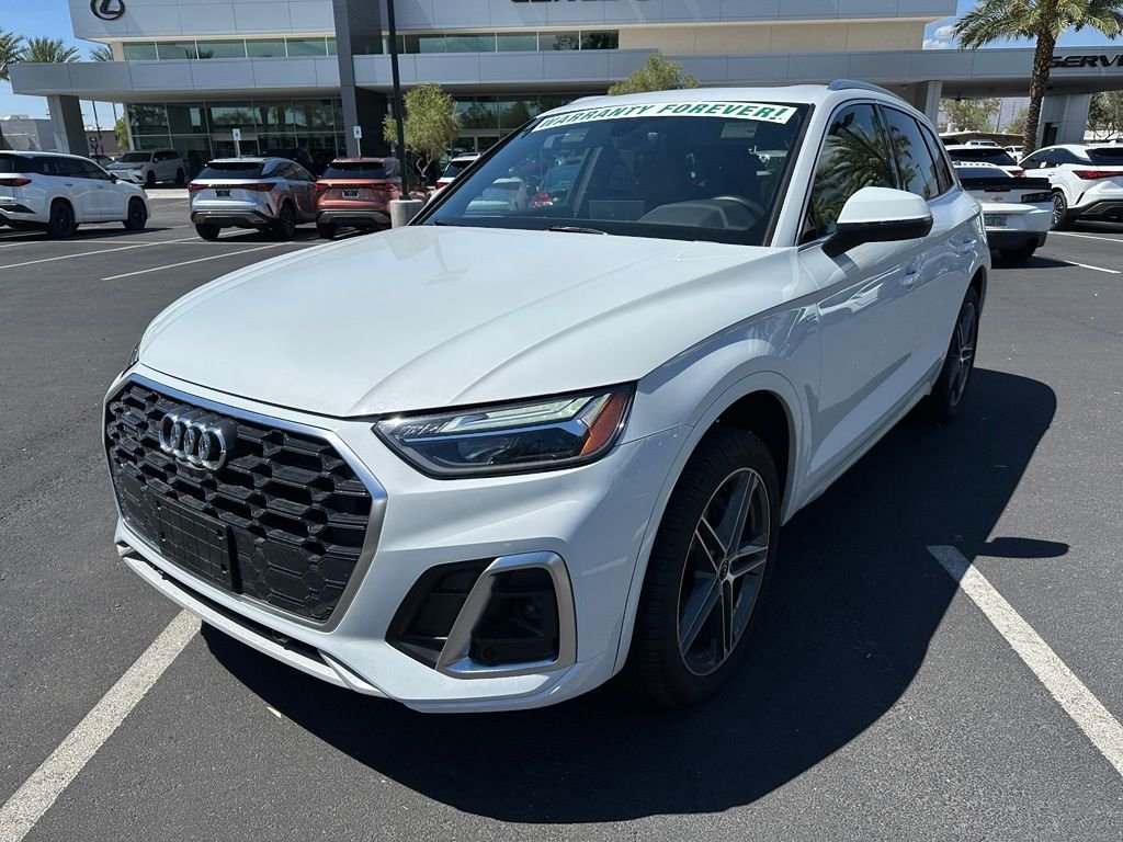Used 2021 White Audi 55 Premium Plus image 24