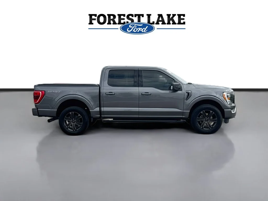 Certified Used 2021 Carbonized Gray Metallic Ford XLT image 8