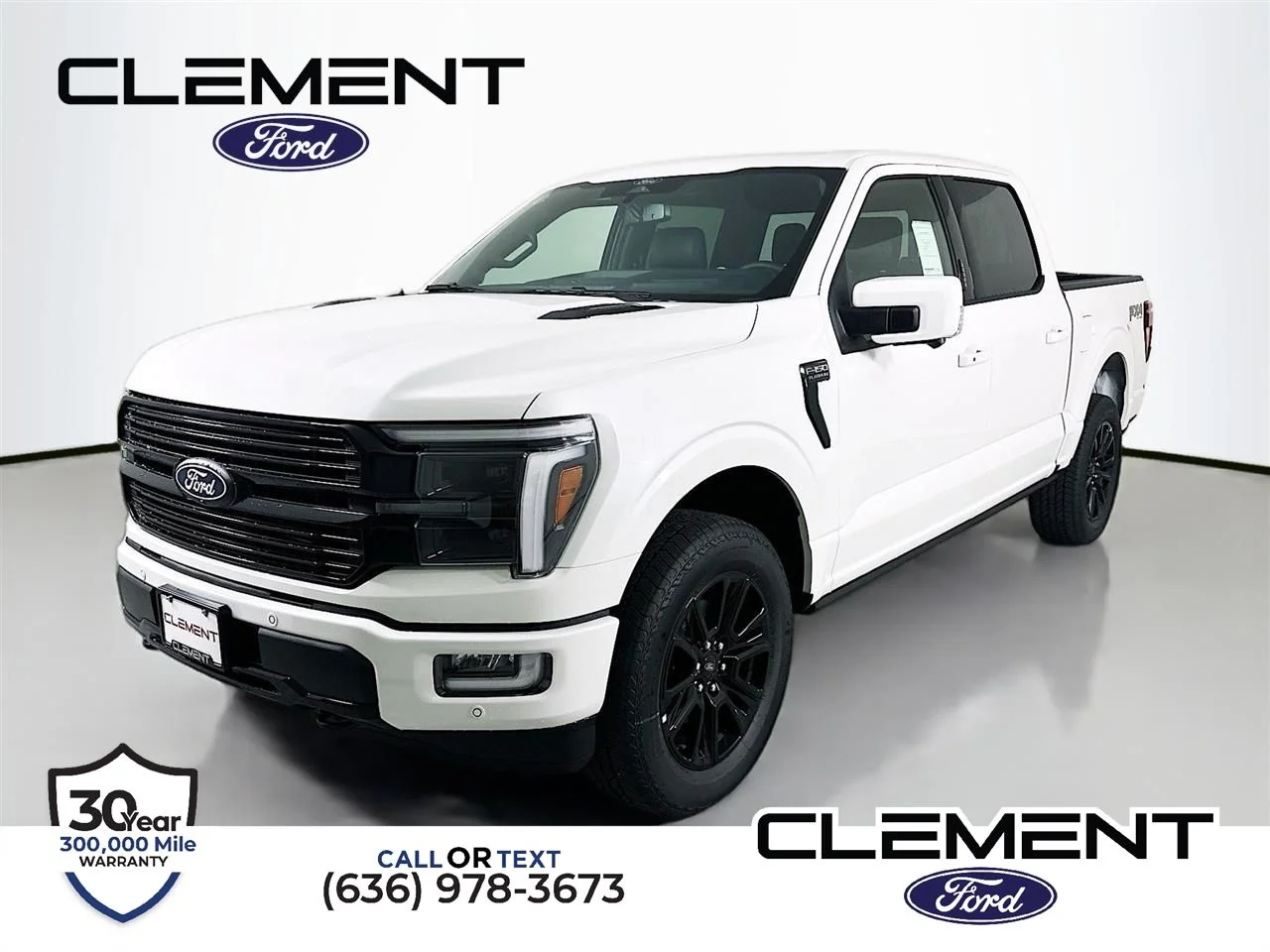 New 2026 Star White Metallic Tri-Coat Ford Platinum® image 1