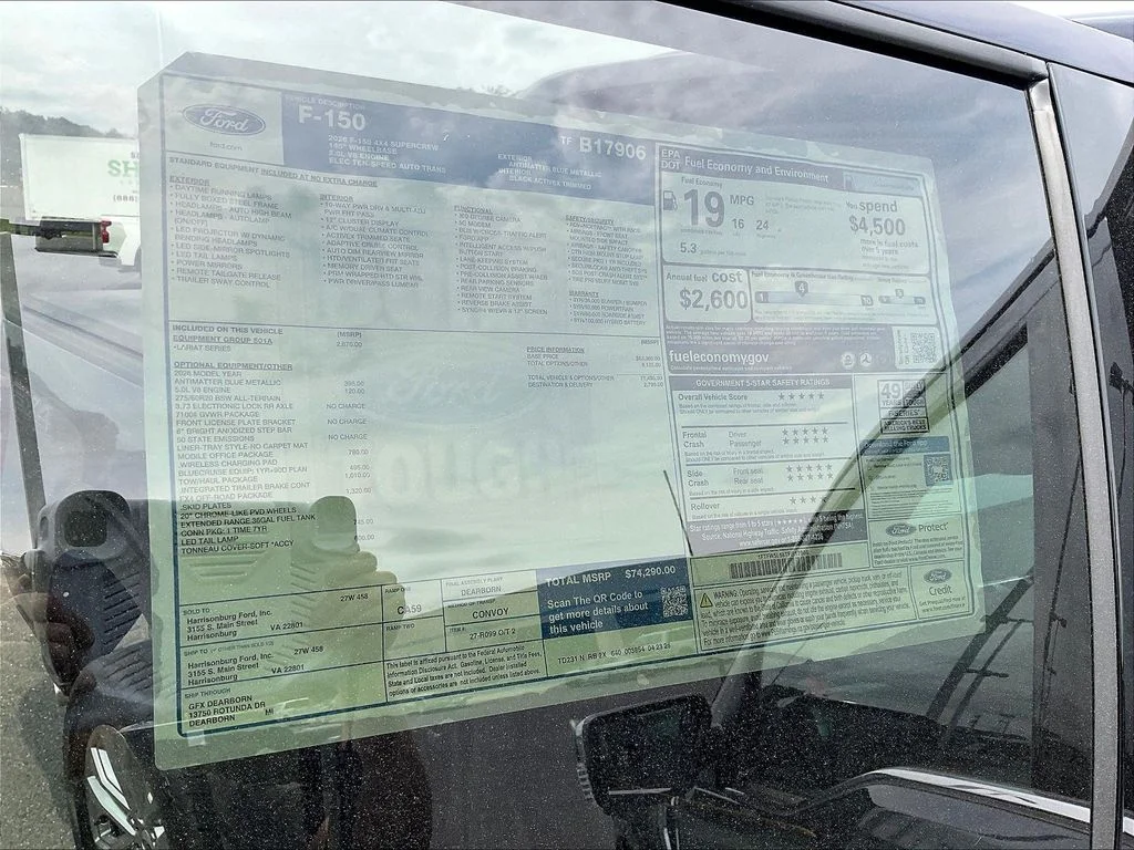 New 2026 Antimatter Blue Metallic Ford Lariat® image 11