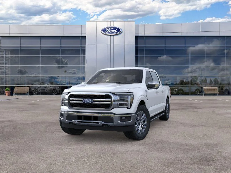 New 2026 Star White Metallic Tri-Coat Ford Lariat® image 2