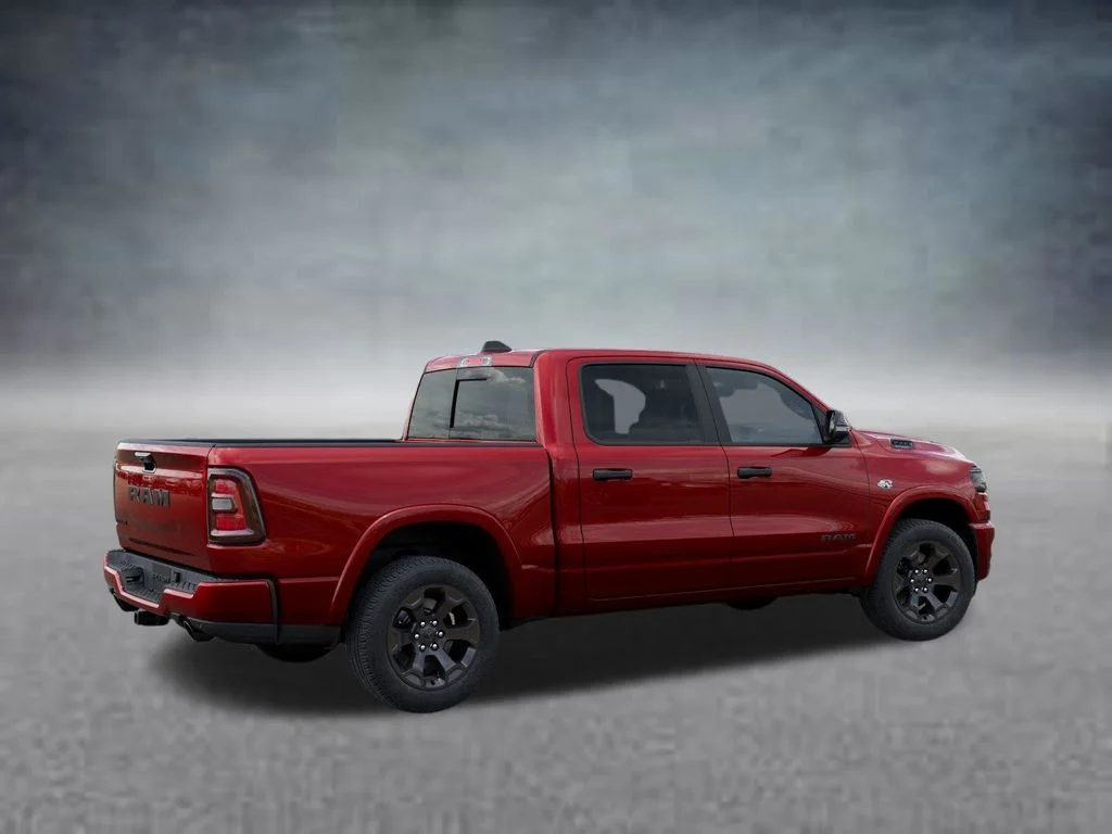 New 2026 Molten Red Pearl-Coat Exterior Paint RAM Big Horn/Lone Star image 4