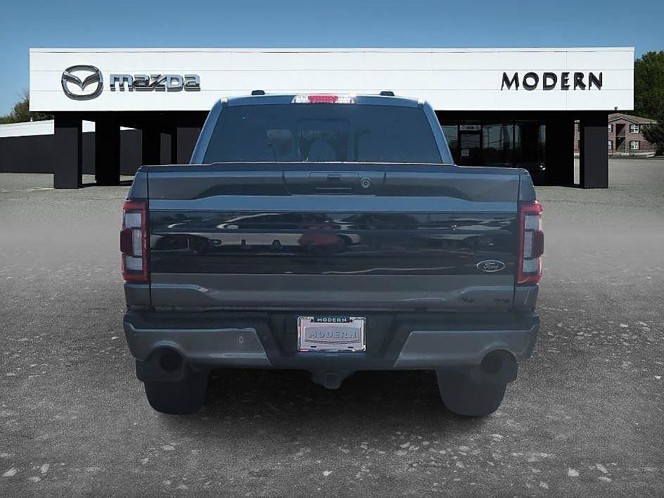 Used 2023 Gray Metallic Ford Platinum image 4