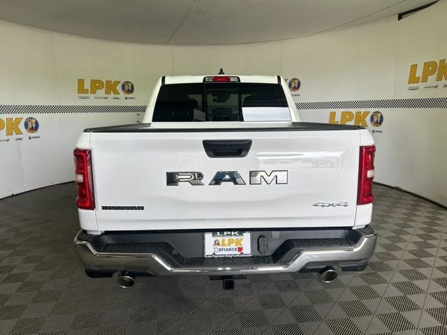 New 2026 Bright White Clear-Coat Exterior Paint RAM BIG HORN image 4