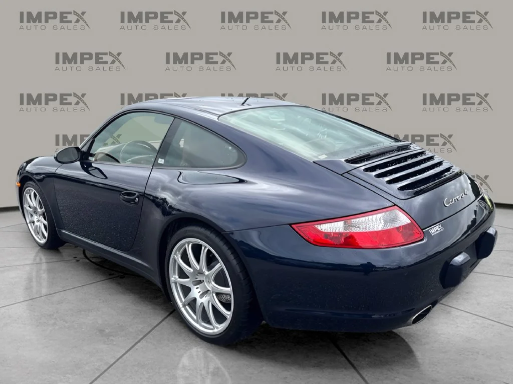 Used 2007 Blue Porsche Carrera 4 image 4