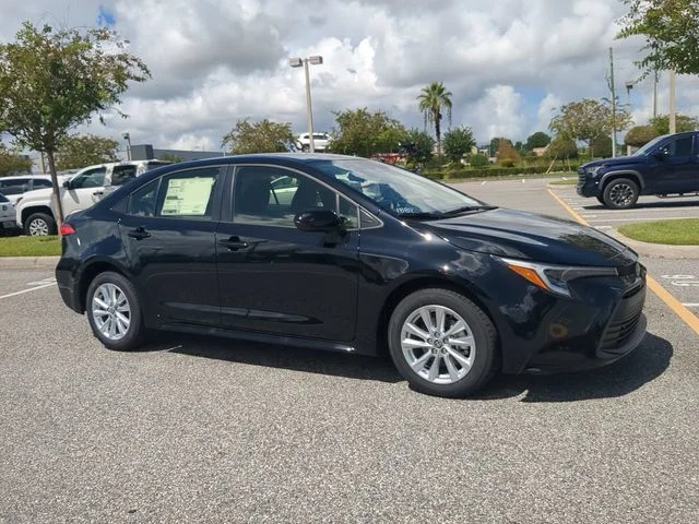 New 2026 Midnight Black Metallic Toyota Hybrid LE image 2