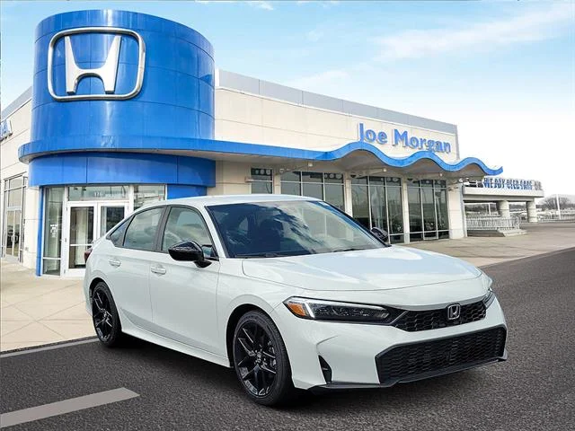 New 2026 Platinum White Pearl Honda Sport image 1