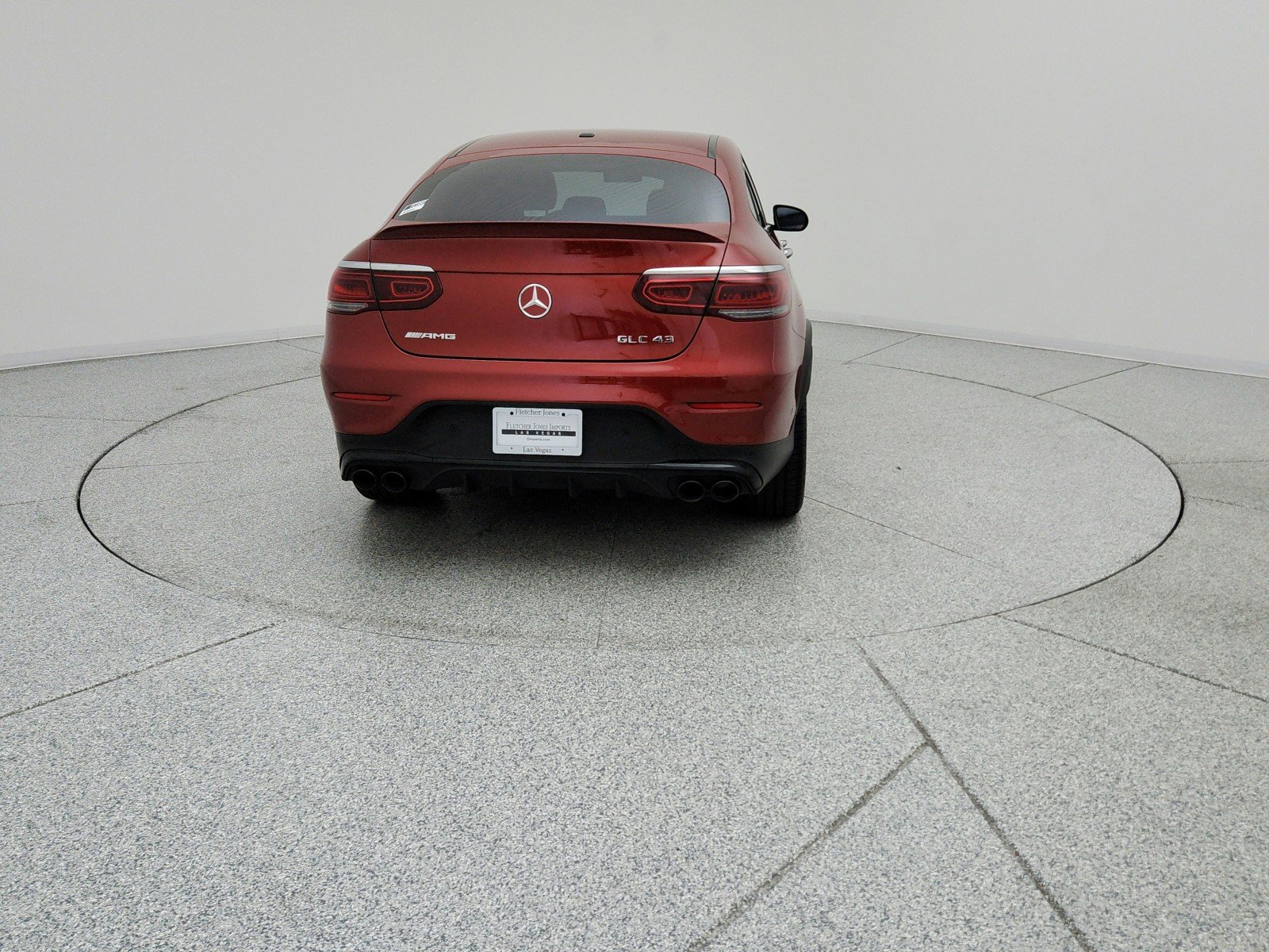 Certified Used 2021 designo Cardinal Red Metallic Mercedes-Benz AMG® GLC 43 image 8