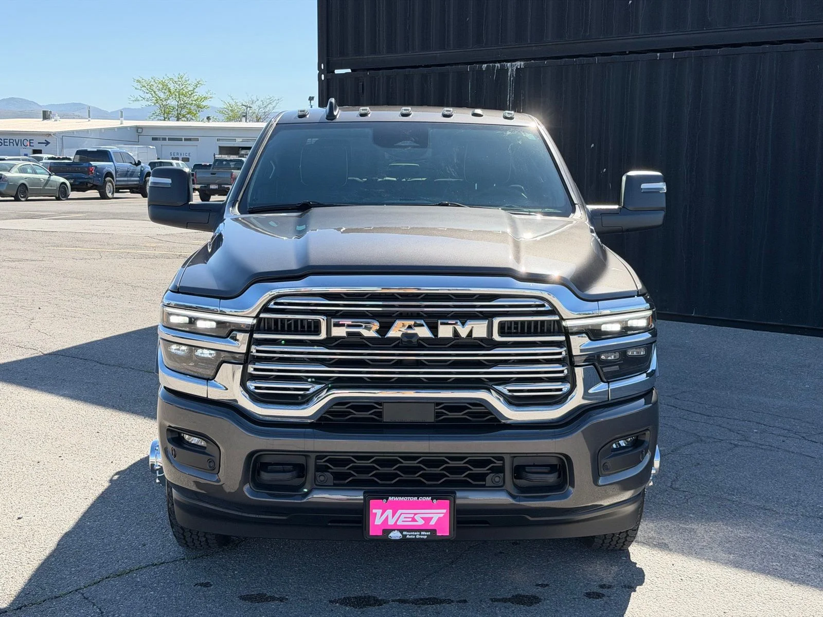 New 2026 Granite Crystal Metallic Clear-Coat Exterior Paint RAM Tradesman image 3