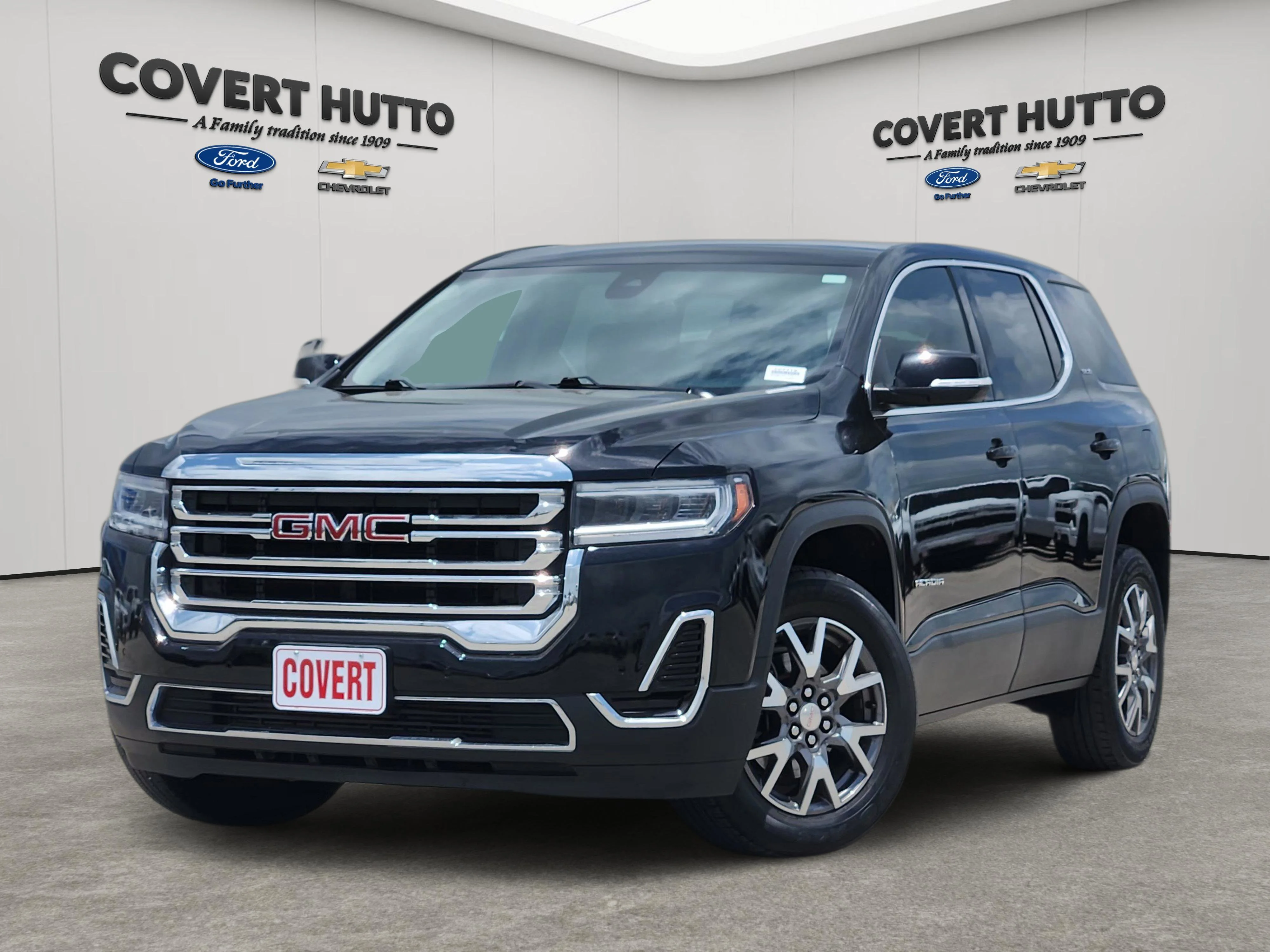 Used 2023 Ebony Twilight Metallic GMC SLE image 1