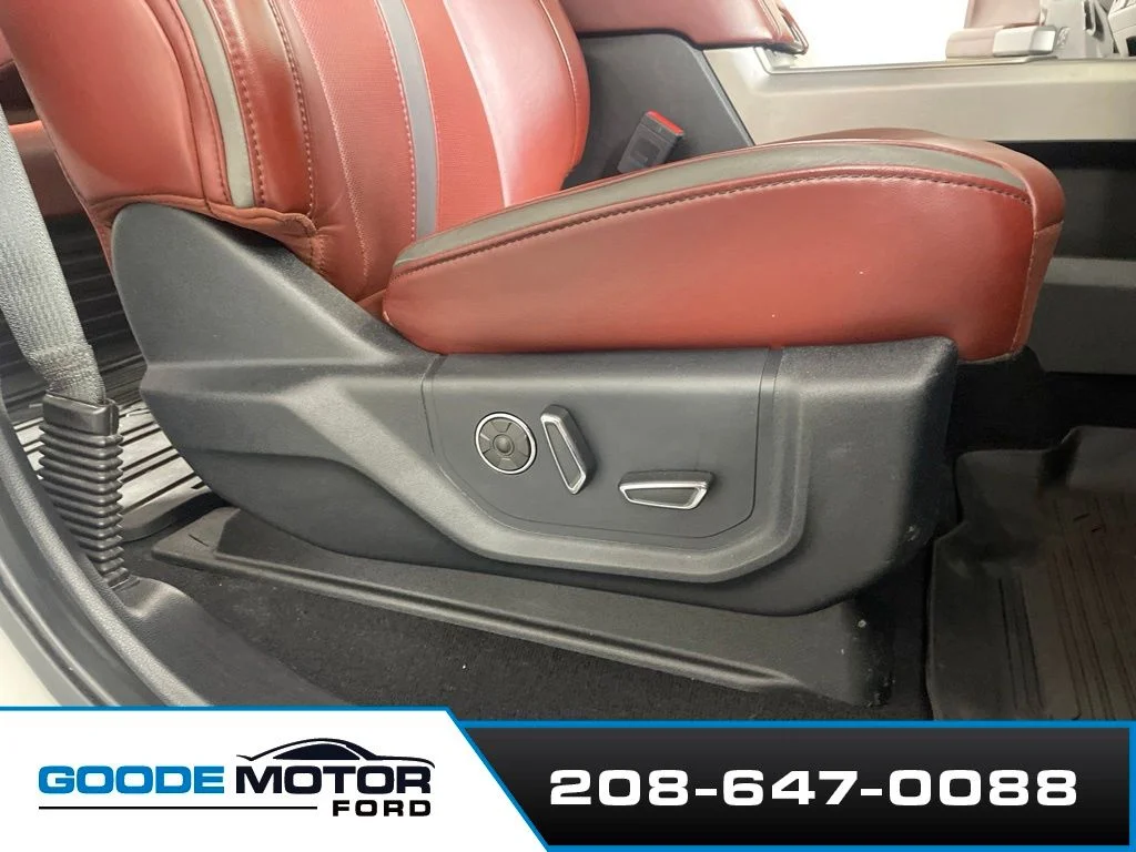 Certified Used 2021 White Metallic Ford Platinum image 25
