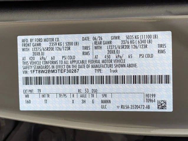 New 2026 Marsh Gray Ford F-250® Platinum® image 75