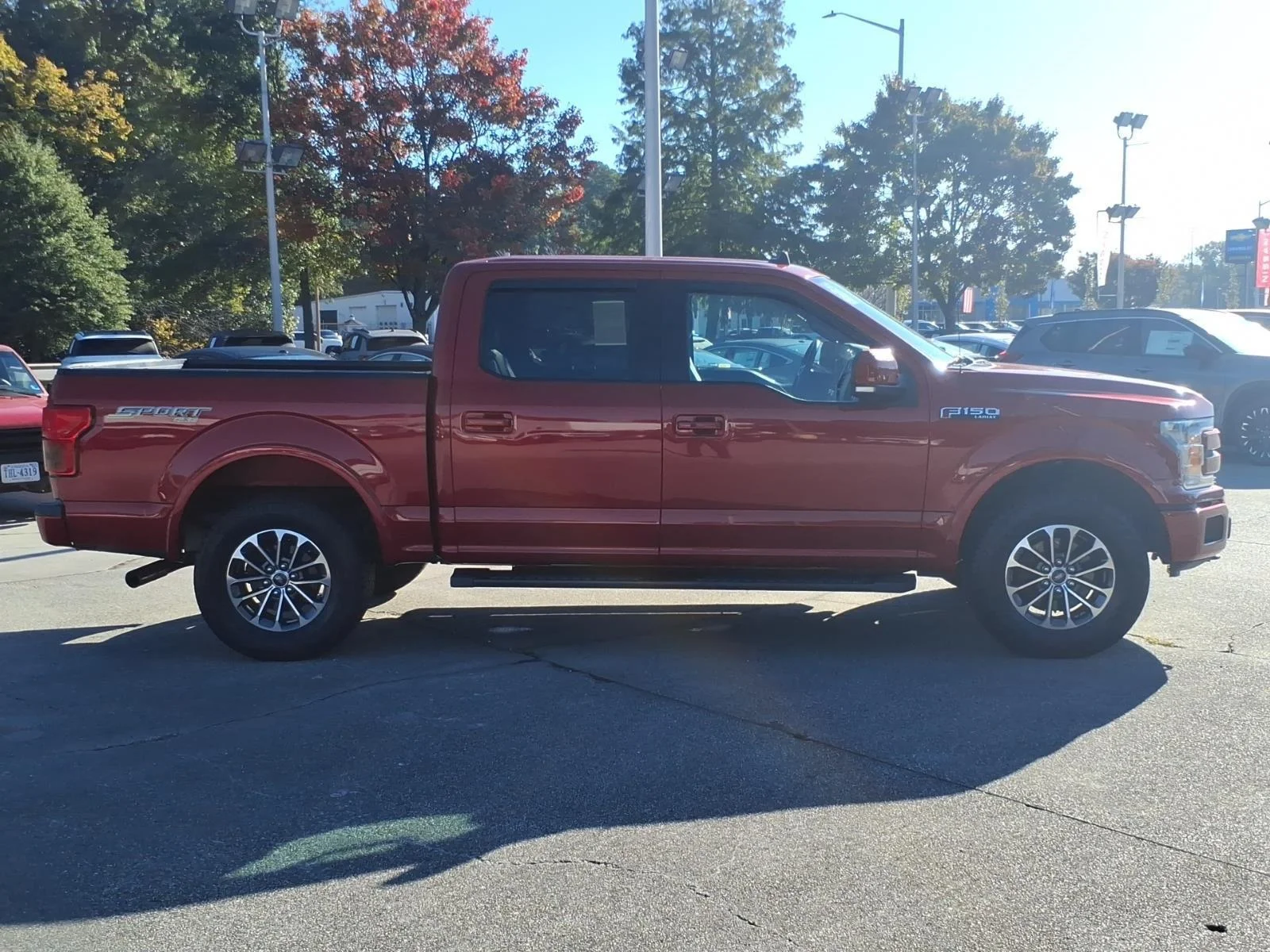 Used 2020 RED Ford LARIAT image 6