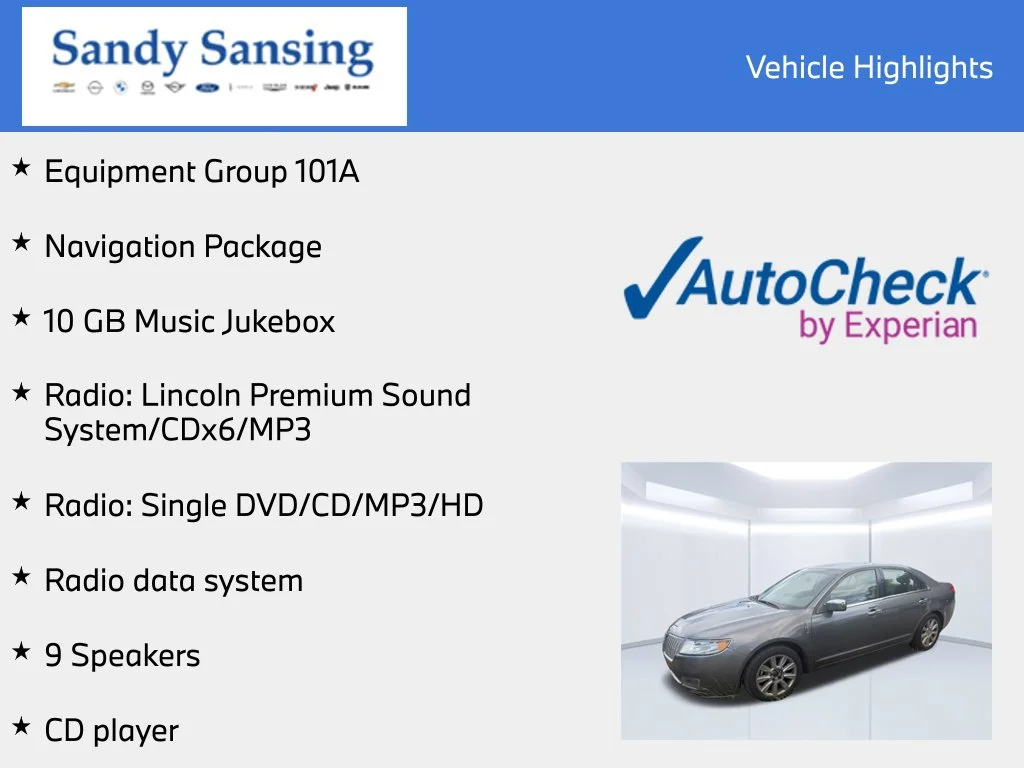 Used 2012 Gray Lincoln Base image 8