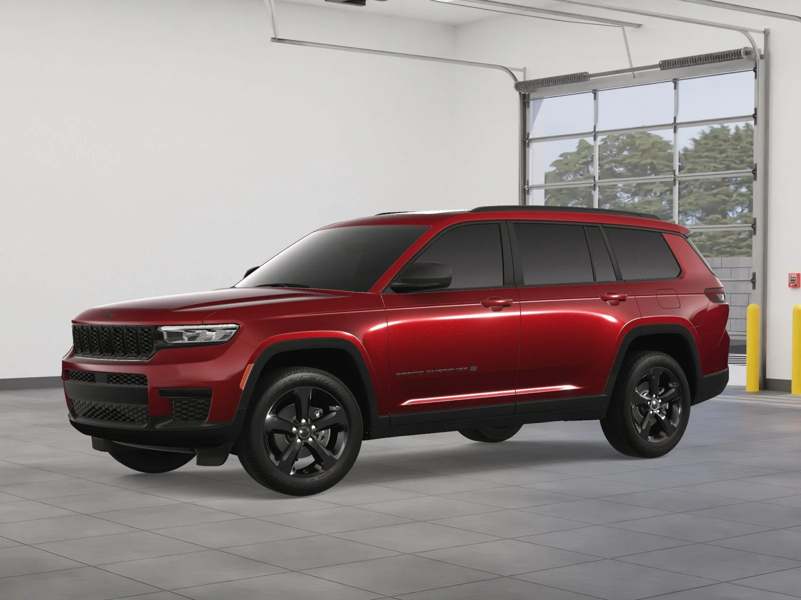 New 2024 Velvet Red Pearl-Coat Exterior Paint Jeep Altitude X image 32