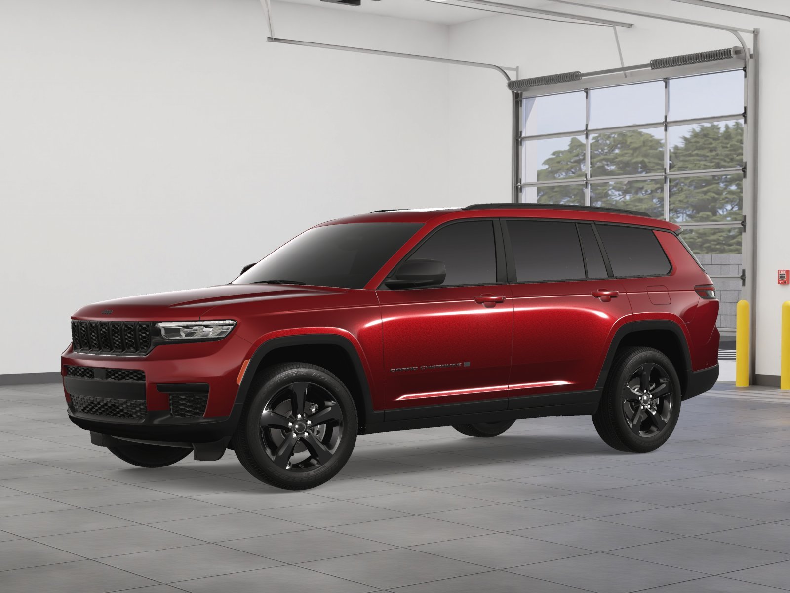 New 2024 Velvet Red Pearl-Coat Exterior Paint Jeep Altitude X image 32