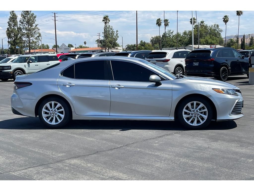 Used 2023 Celestial Silver Metallic Toyota LE image 8