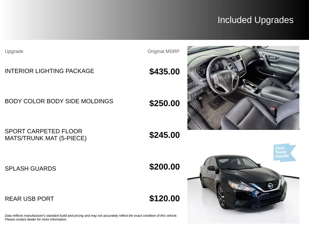 Used 2018 Super Black Clearcoat Nissan 2.5 SR image 5