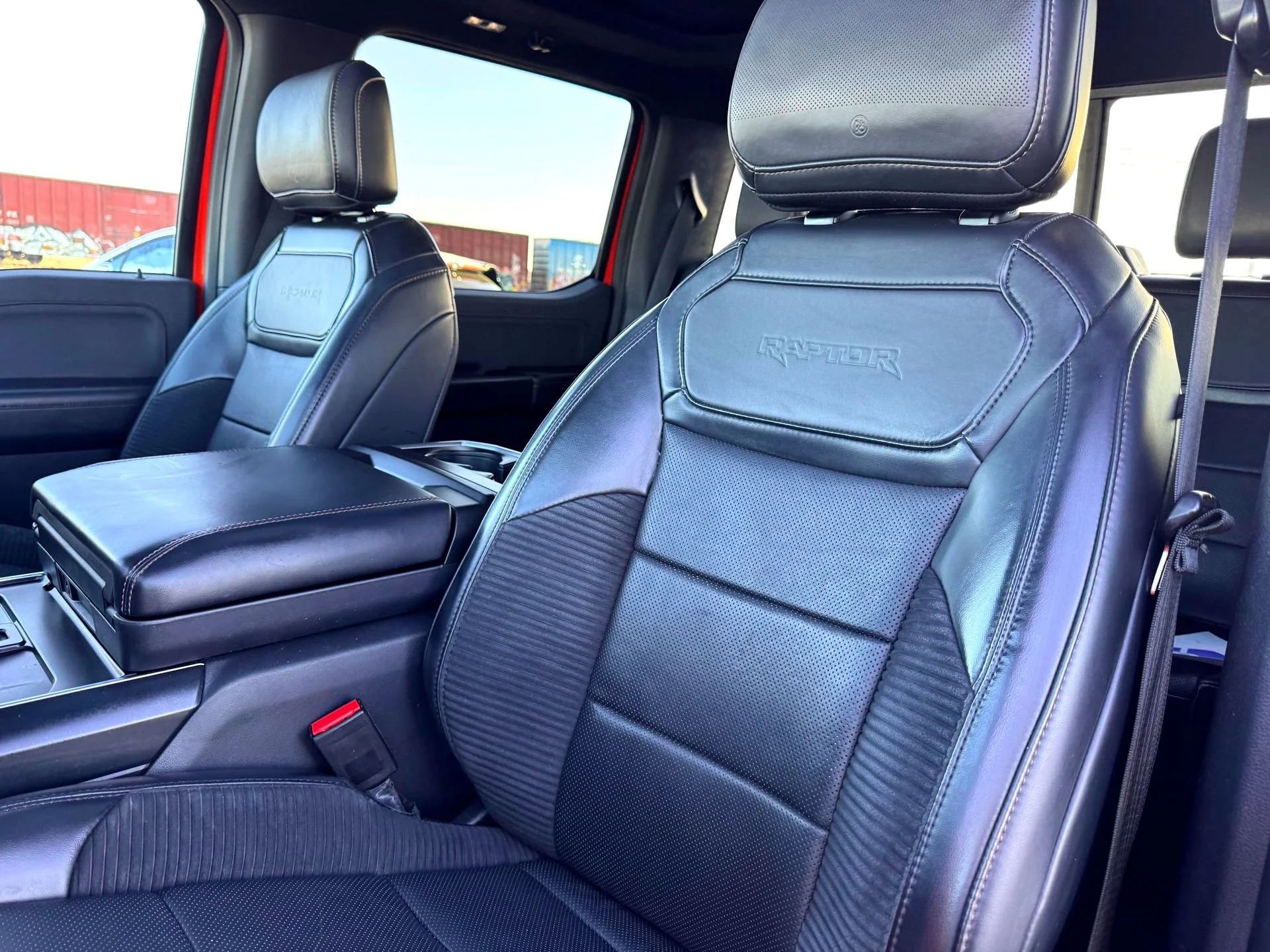 Used 2023 Orange Ford Raptor image 13