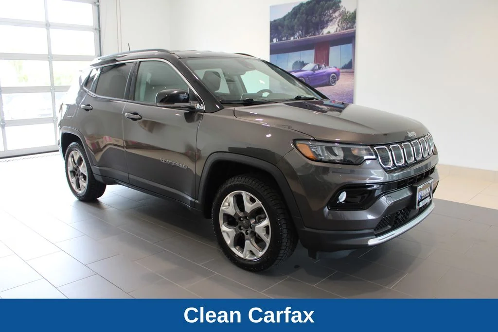 Used 2022 Gray Jeep Limited image 2