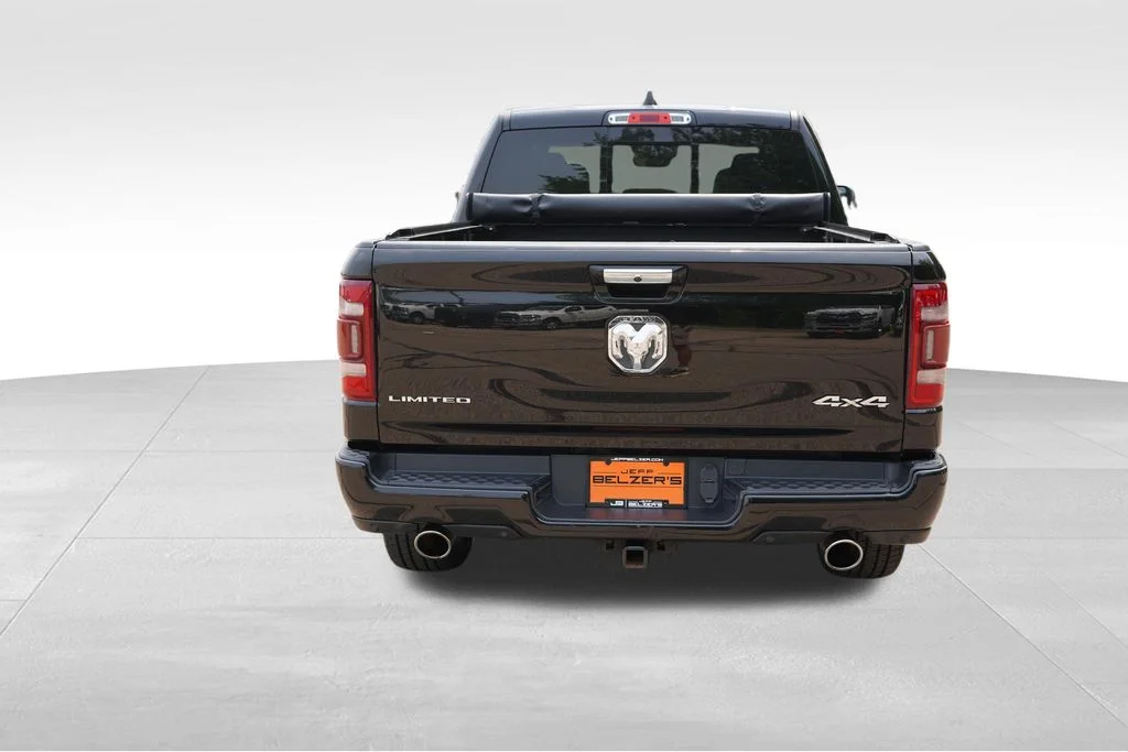 Used 2019 Diamond Black Crystal Pearlcoat Ram Limited image 6