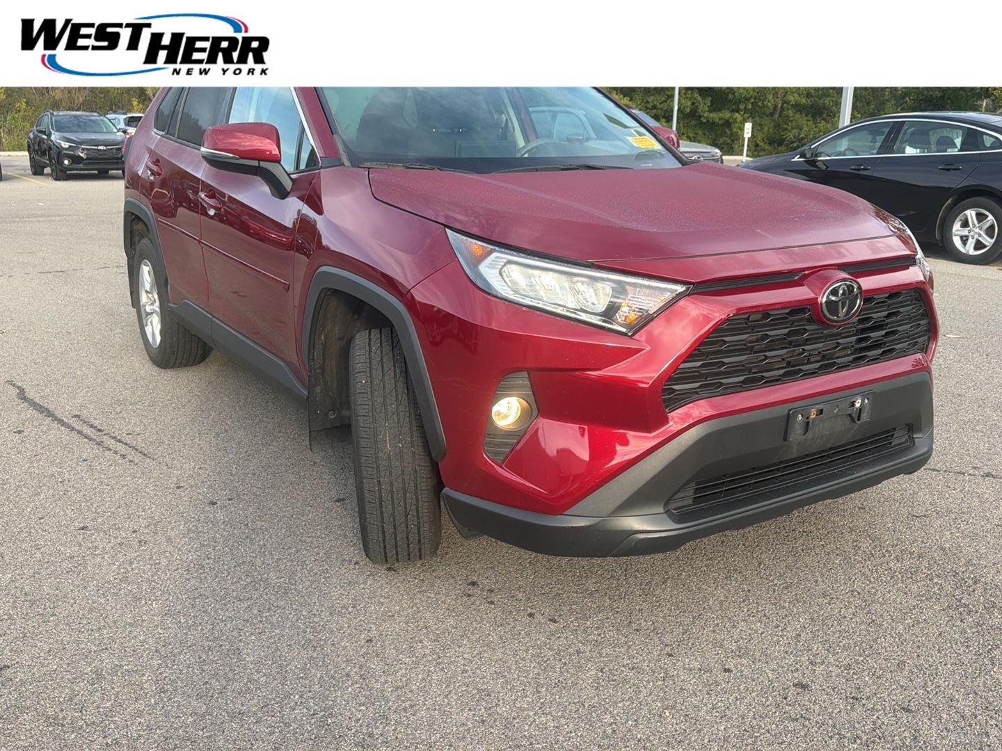 Used 2021 Ruby Flare Pearl Toyota XLE image 1