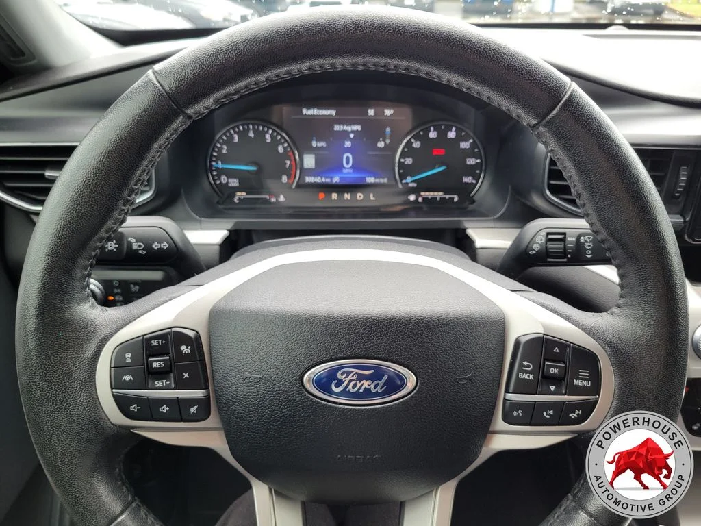 Used 2021 Blue Ford XLT image 34