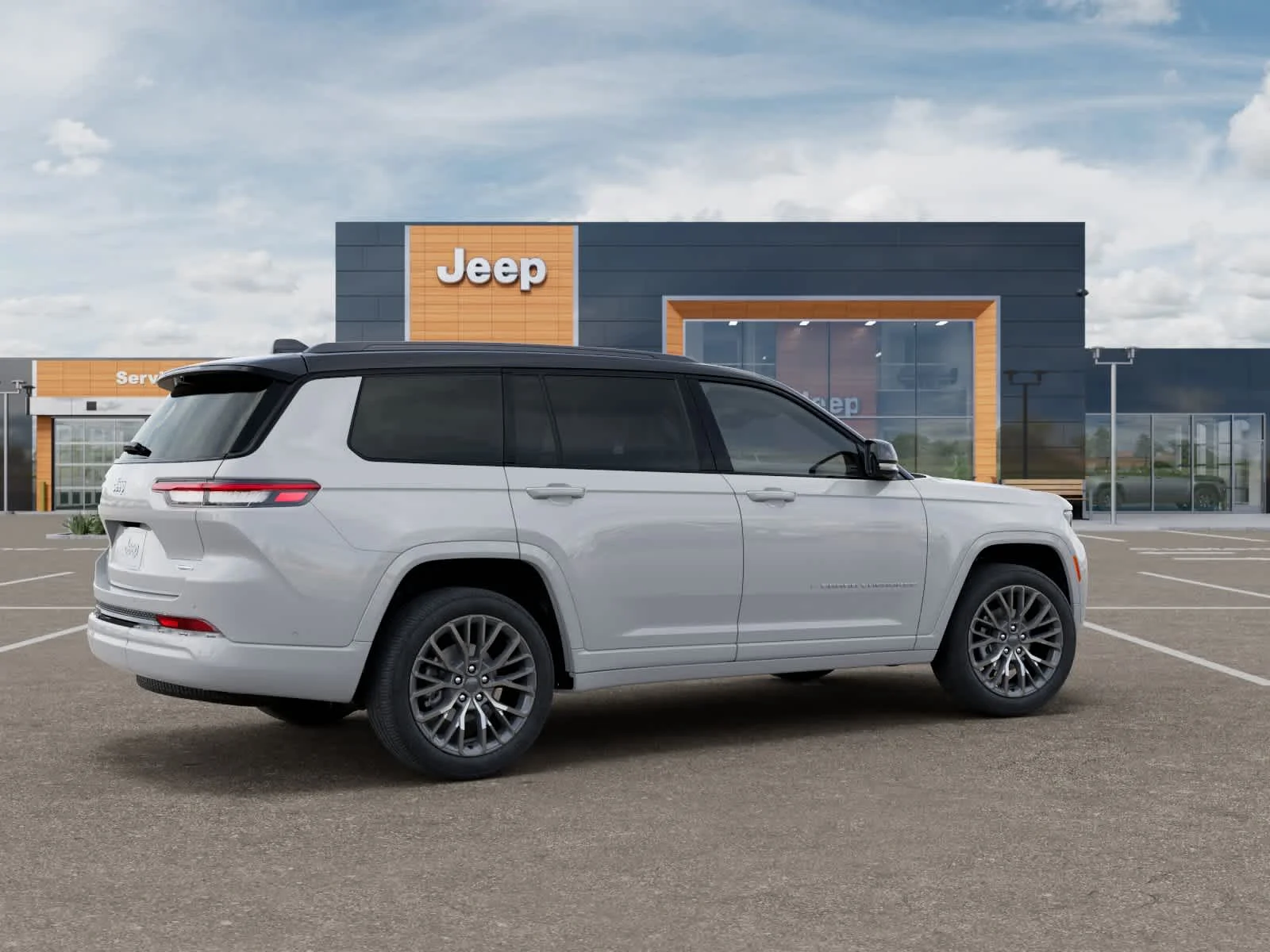 New 2026 Bright White Clearcoat Jeep Summit image 4