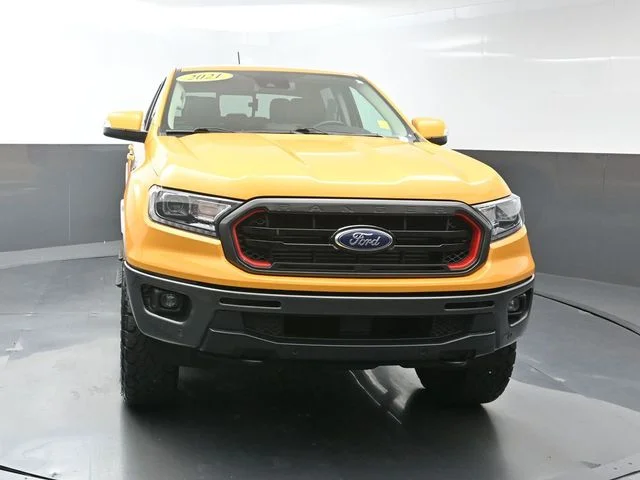 Used 2021 Orange Ford Lariat image 2