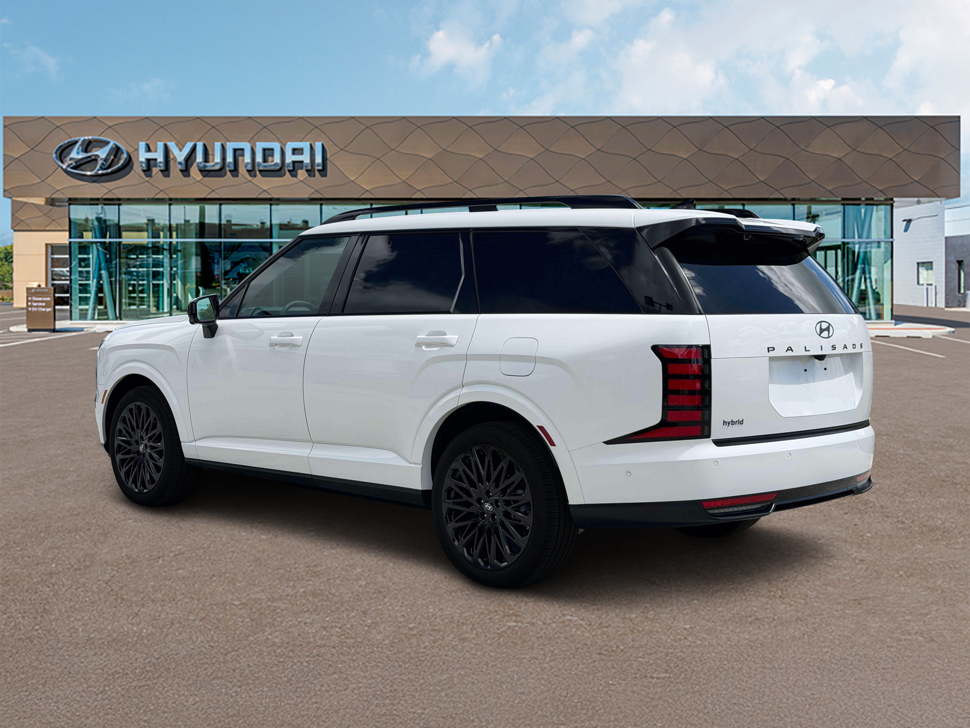 New 2027 White Pearl Hyundai Calligraphy Black Ink image 4