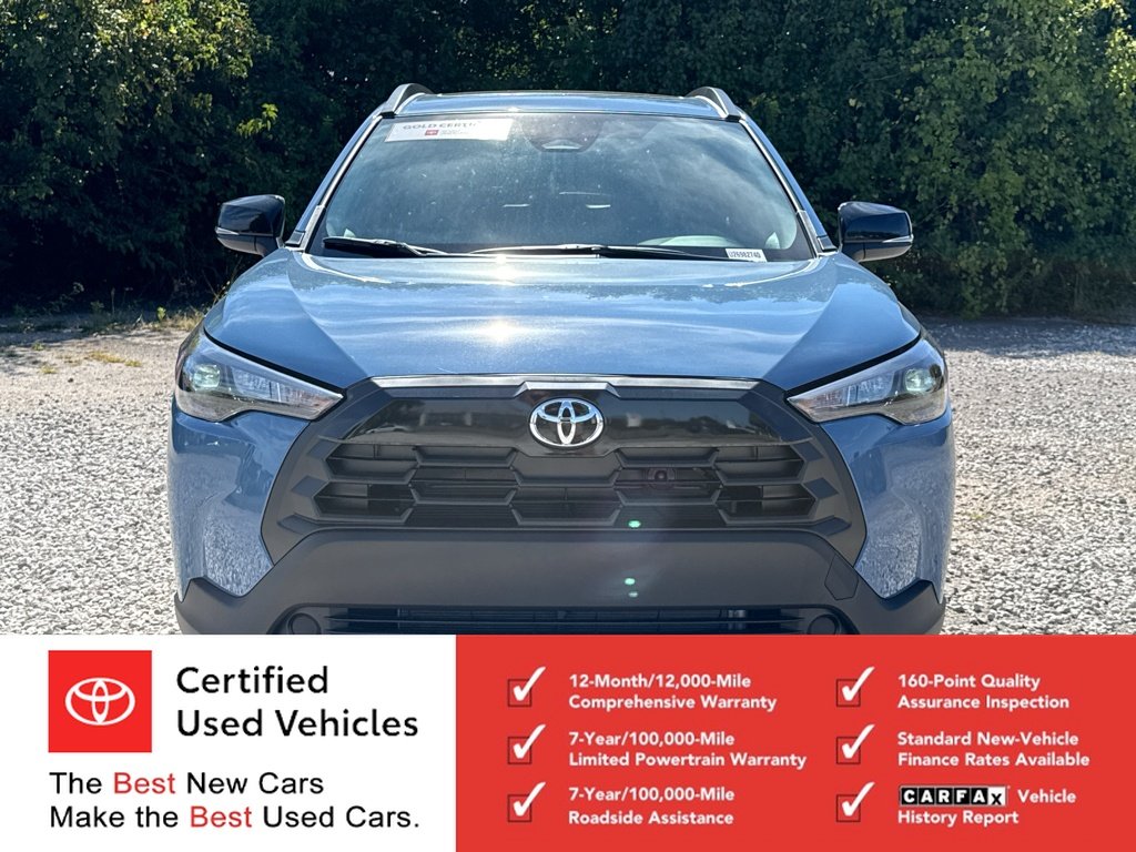 Certified Used 2026 Cavalry Blue Toyota LE image 8