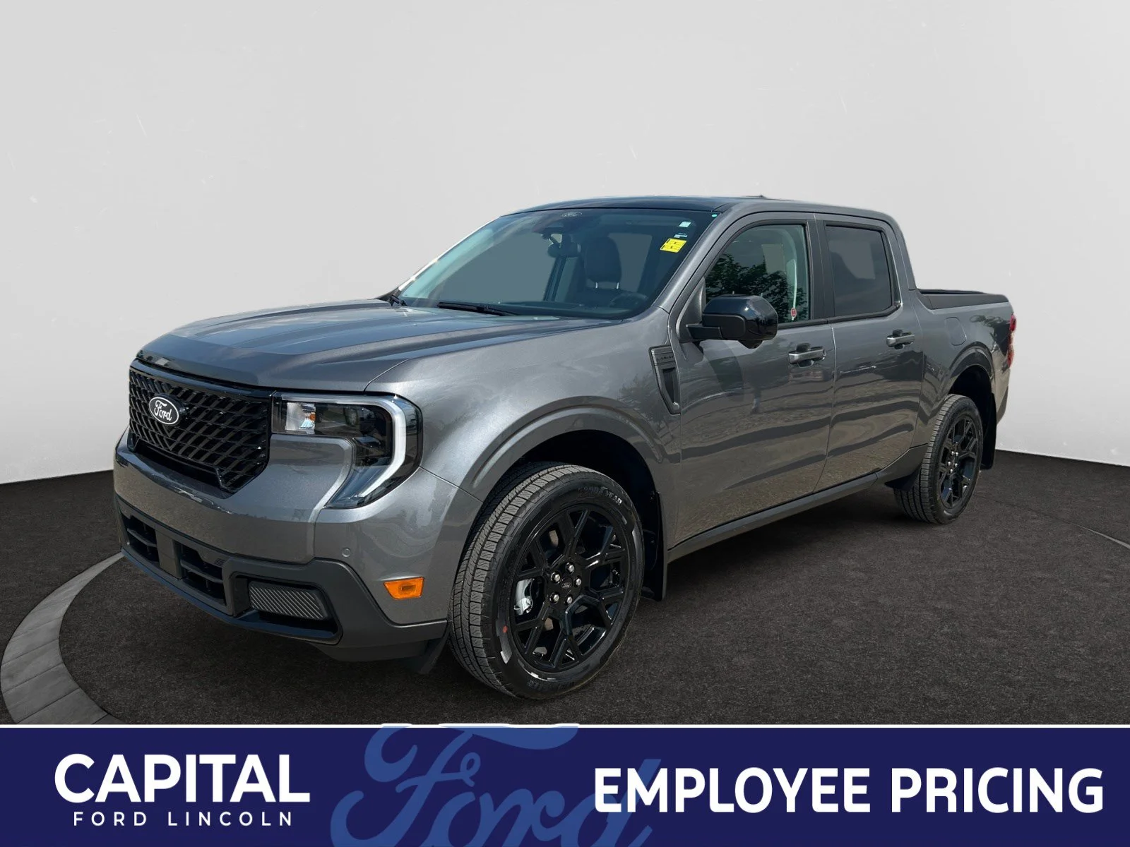 New 2026 Carbonized Grey Metallic Ford Lariat image 1