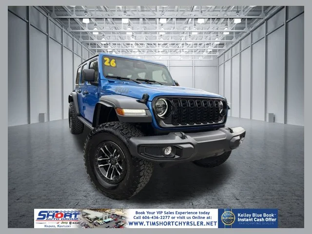 Used 2026 Blue Jeep Willys image 1
