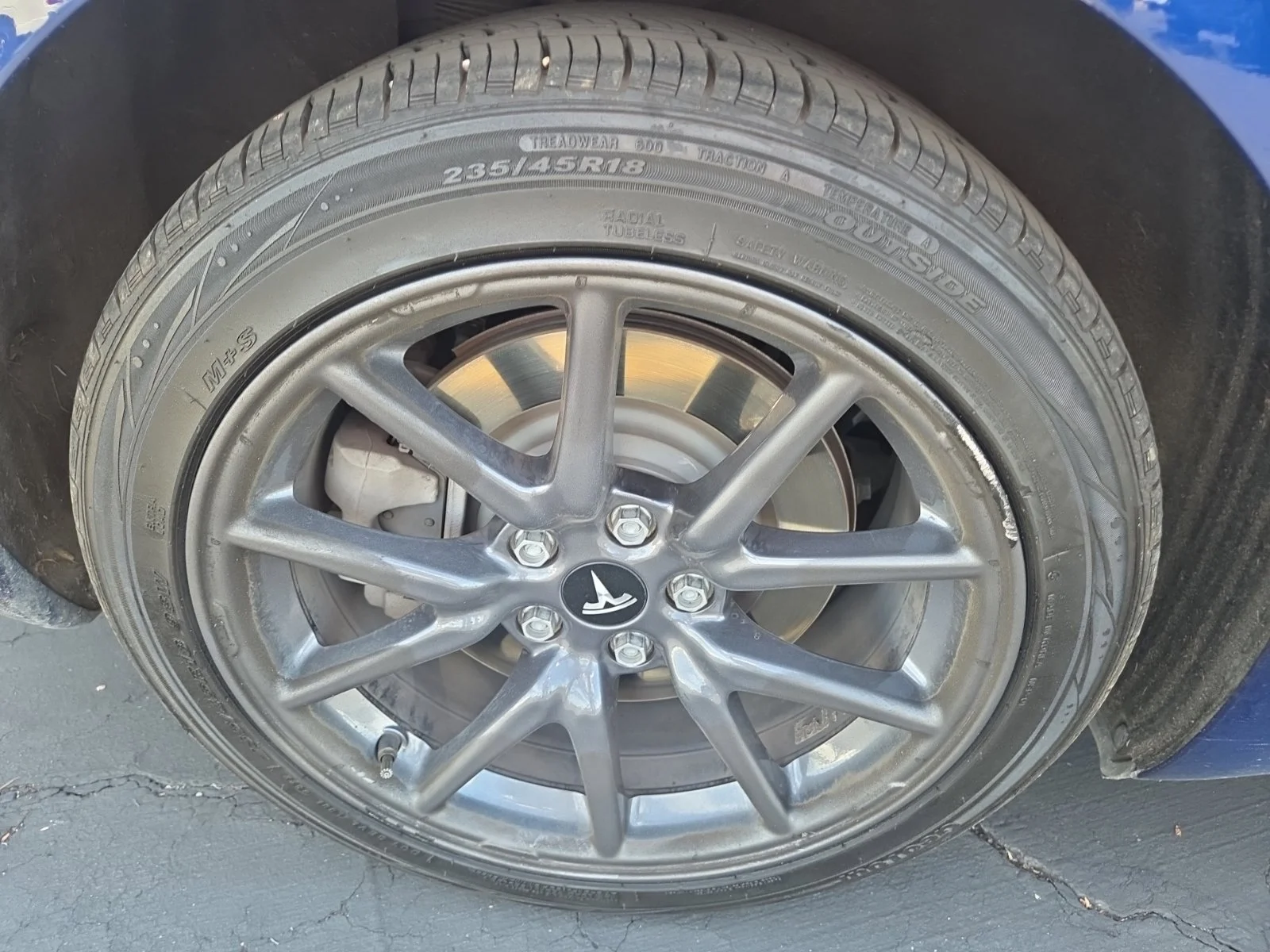 Used 2019 Blue Tesla Standard Range Plus image 4